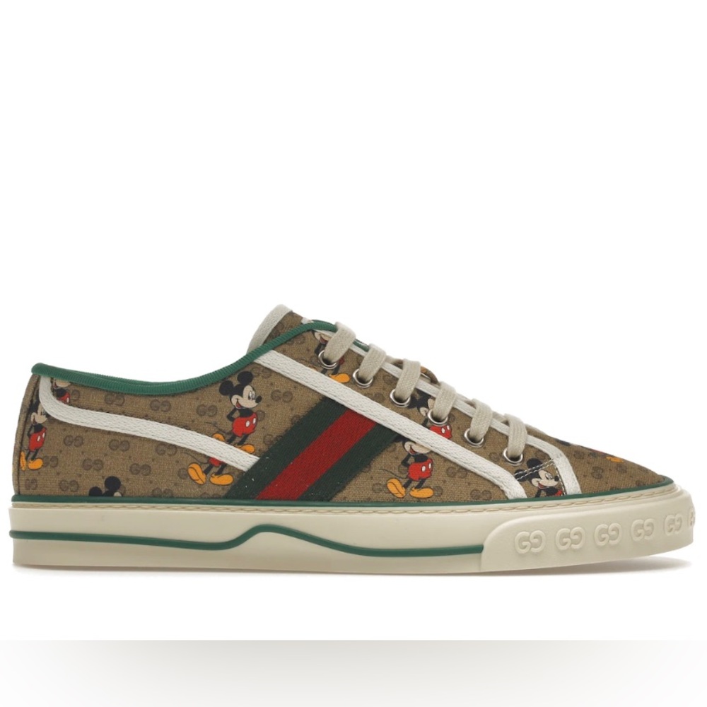 Brand New in Box GUCCI Disney Mickey Mouse Sneakers With GG Guccis Logo Mens